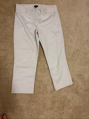 J. Crew Light Gray City Fit Pants